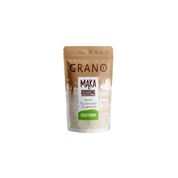Mąka kokosowa bezglutenowa 500g Grano