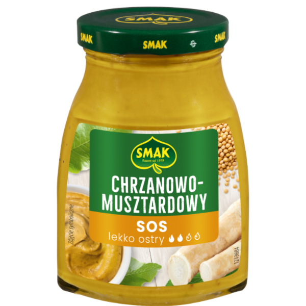 Smak SOS CHRZANOWO - MUSZTARDOWY 175g
